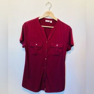 Women’s button up dress shirt